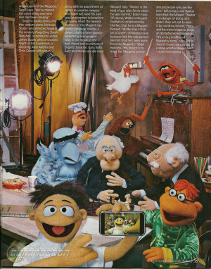 EW says that when Gary and Walter learn that the Muppet Theater is in ...