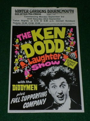 Ken Dodd Laughter Show Poster