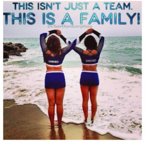 not just cheerleaders but sisters...Great photo for Kay and her best ...
