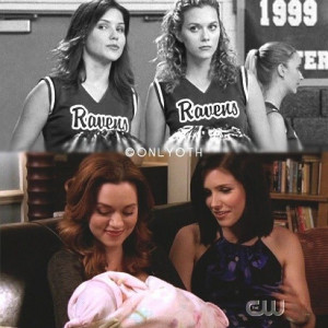 Brooke and Peyton best friends forever!!