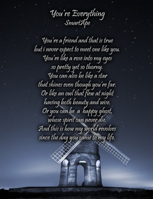 you are my everything quotes poems