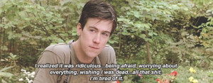 Cameron Ferris Bueller Quotes Cameron frye. i read a quote