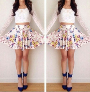 Cute Outfits with Long Skirts