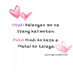 Falling In Love Quotes For Him Tagalog
