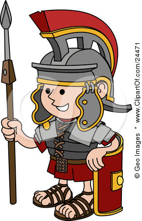 Roman Soldier Clip Art