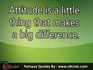 15 Most Famous Attitude Quotes