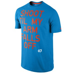 Nike KD Quote T-Shirt - Men's - Kevin Durant - Light Photo Blue/Team ...