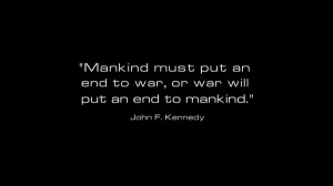 John F Kennedy War Quotes