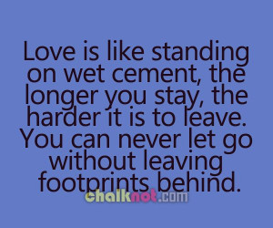 So better dont leave footprints.