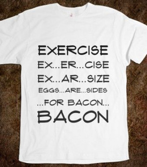 workout exercise bacon eggs lifting swole get fit