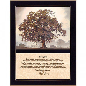 Craft Room Black Framed Print 10.25