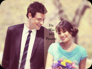 Cory Monteith and Lea Michele, Quote from 