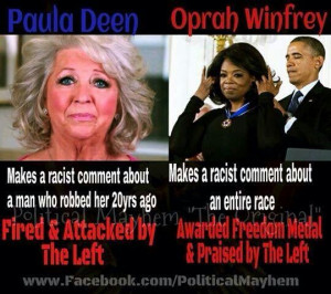 Hypocritical Racist