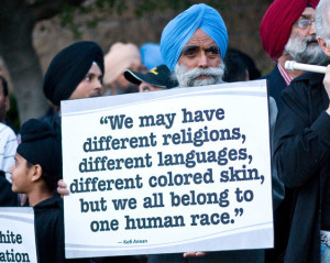 Sikh Activist Seeking Respect for Human Dignity (Photo: Credit Adalto ...