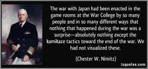 More Chester W. Nimitz Quotes