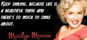 Marilyn Monroe Quotes about Beauty