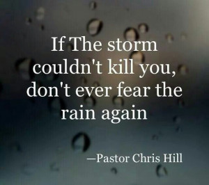 QUOTE by Pastor Chris Hill