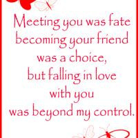 Falling in Love Beyond Control