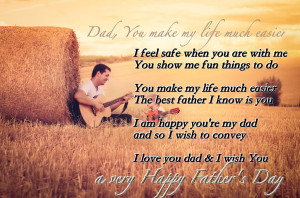 Father’s Day Poem with Image-Picture Poem in English