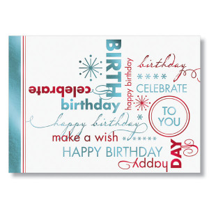 Celebration Wishes Birthday Cards