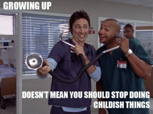 The best life lesson I learned from watching Scrubs. - Imgur