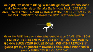 Portal 2 Cave Johnson Lemons