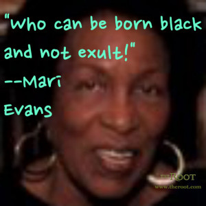 Mari Evans (cover of Continuum, Black Classic Press 2007)