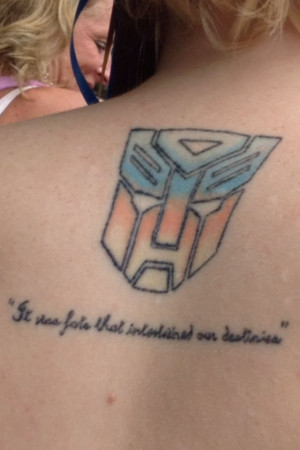 Transformers Optimus Prime Tattoo. THIS QUOTE!: Movies Quotes ...