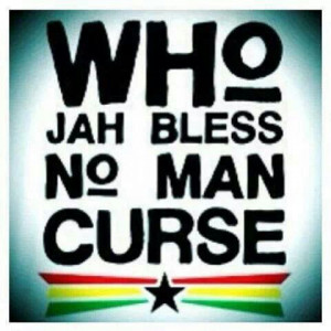 Who Jah Bless Man Curse Shirt