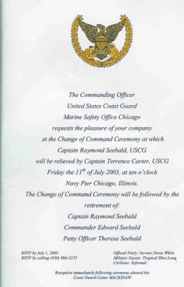 Army Military Retirement Ceremony Invitations