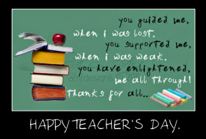 Happy Teachers Day 2014 Wishes, quotes sms For Best sir % teachers $