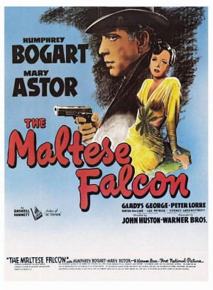 1941 The Maltese Falcon movie poster