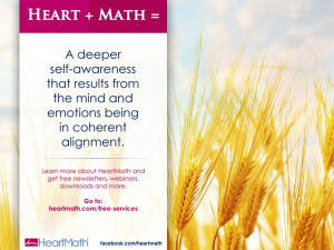Heart + Math = A deeper self-awareness that results from the mind and ...