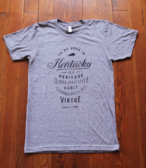 Irvin Cobb 'Heritage Habit Virtue' Quote T-Shirt
