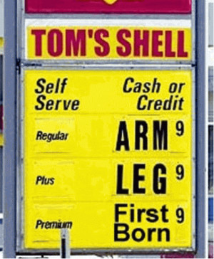 Funny Gas Prices