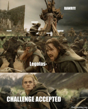Funny-lotr-legolas-funny-face-challenge-accepted-a by Tribune ...