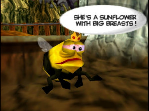The King Bee is One of the Charming Characters That Conker Helps ...