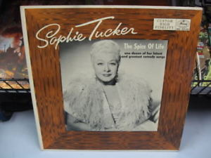 SOPHIE TUCKER THE SPICE OF LIFE MONO LP RECORD ALBUM