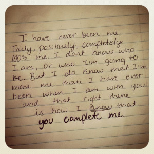 You complete me quote