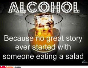 funny image Alcohol benefit