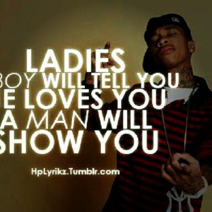 True stuff #quotes #love #tyga (Taken with Instagram )