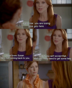 Bree and Katherine season 6 Desperate Housewives