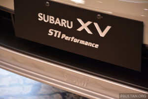 Subaru XV STI Performance Edition debuts RM144k