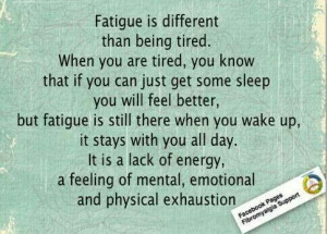 Chronic Fatigue Syndrome sucks