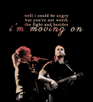 Moving On by Paramore