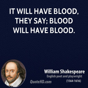 The Blood Alchemy of Shakespeare