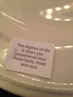 The rhythm of life