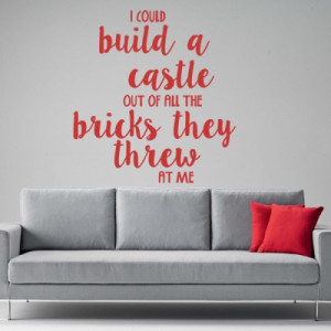 ... / All Wall Stickers / Taylor Swift New Romantics I Could Build