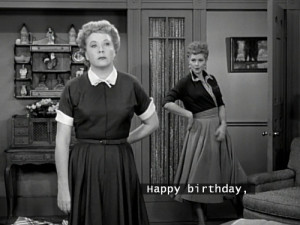 Love Lucy #Ethel's Birthday #Ethel Mertz #Lucy Ricardo #Vivian ...