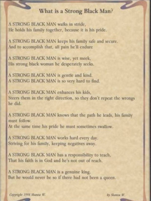 What Is A Strong Black Man?